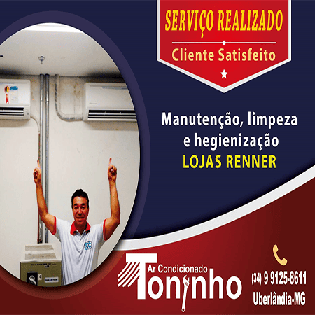 Instalação de Ar condicionado em Uberlândia MG