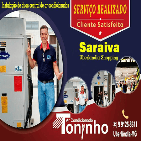 Instalação de Ar condicionado em Uberlândia MG